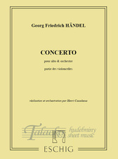 Concerto pour alto & orchestre (Henri Casadesus) - verze pro violoncello